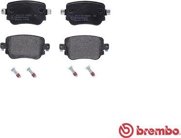 Brembo P 85 135 - Set placute frana,frana disc aaoparts.ro