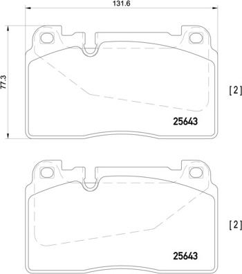 Brembo P 85 123 - Set placute frana,frana disc aaoparts.ro