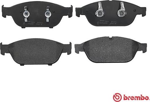 Brembo P 85 127 - Set placute frana,frana disc aaoparts.ro