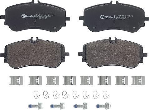 Brembo P 85 172 - Set placute frana,frana disc aaoparts.ro