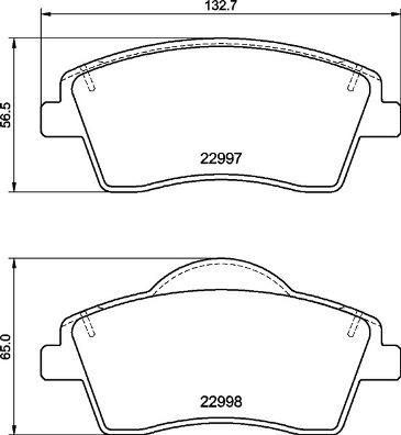 Brembo P 86 033 - Set placute frana,frana disc aaoparts.ro