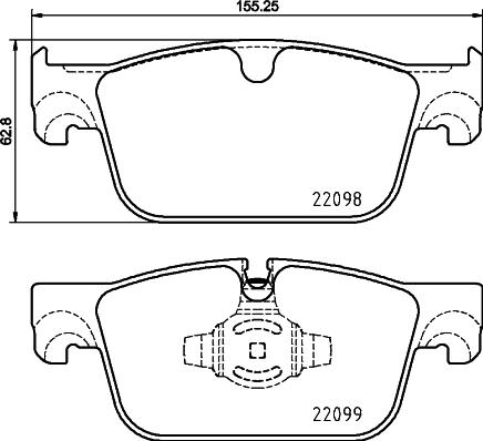 Brembo P 86 028 - Set placute frana,frana disc aaoparts.ro