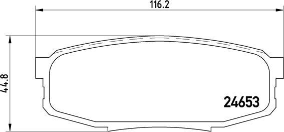 Brembo P 83 098 - Set placute frana,frana disc aaoparts.ro