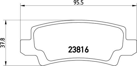 Brembo P 83 065 - Set placute frana,frana disc aaoparts.ro