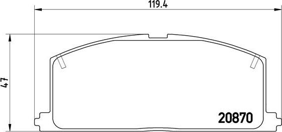 Brembo P 83 011 - Set placute frana,frana disc aaoparts.ro