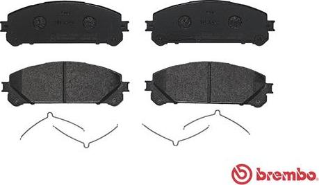 Brembo P 83 145 - Set placute frana,frana disc aaoparts.ro