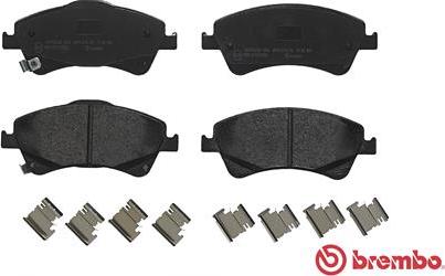 Brembo P 83 109 - Set placute frana,frana disc aaoparts.ro