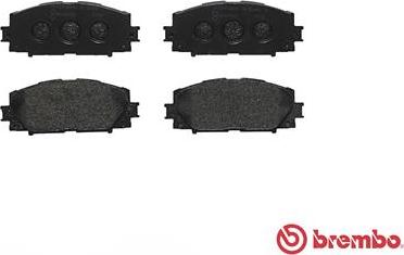 Brembo P 83 106 - Set placute frana,frana disc aaoparts.ro