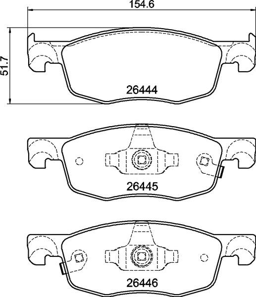 Brembo P 83 185 - Set placute frana,frana disc aaoparts.ro