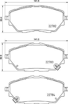 Brembo P 83 171 - Set placute frana,frana disc aaoparts.ro