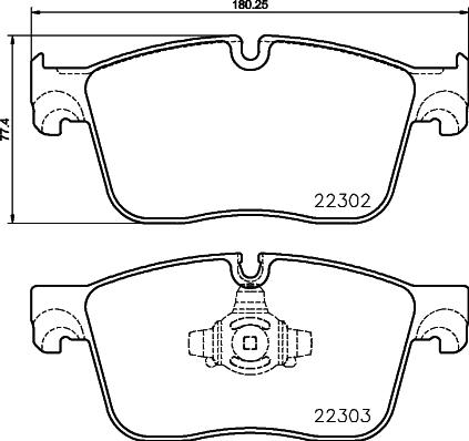 Brembo P 36 031 - Set placute frana,frana disc aaoparts.ro