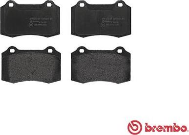 Brembo P 36 020 - Set placute frana,frana disc aaoparts.ro