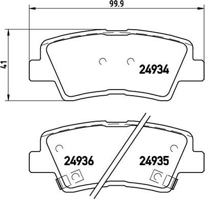 Brembo P 30 047 - Set placute frana,frana disc aaoparts.ro