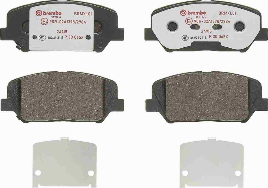 Brembo P 30 065X - Set placute frana,frana disc aaoparts.ro