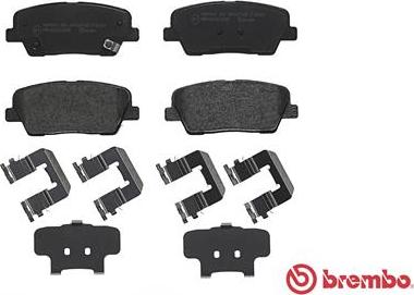 Brembo P 30 063 - Set placute frana,frana disc aaoparts.ro