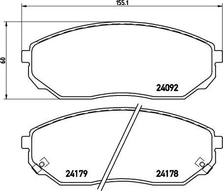 Brembo P 30 019 - Set placute frana,frana disc aaoparts.ro