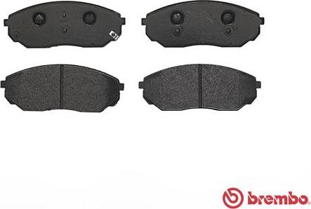 Brembo P 30 019 - Set placute frana,frana disc aaoparts.ro