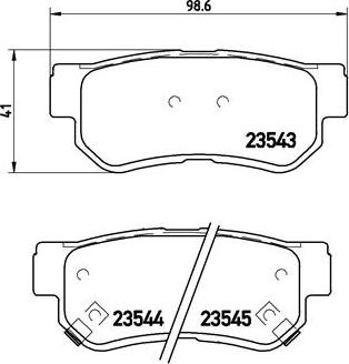 Brembo P 30 014 - Set placute frana,frana disc aaoparts.ro