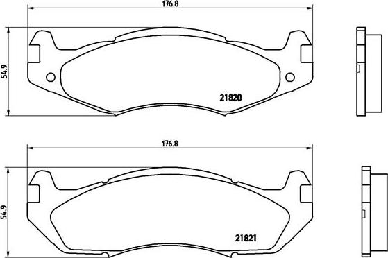 Brembo P 37 001 - Set placute frana,frana disc aaoparts.ro
