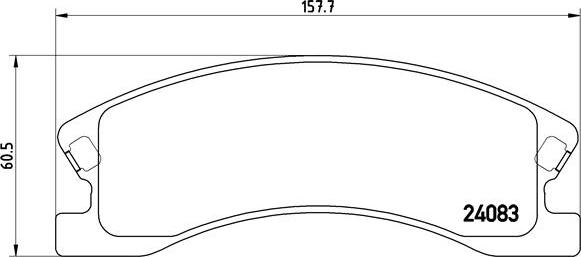 Brembo P 37 008 - Set placute frana,frana disc aaoparts.ro