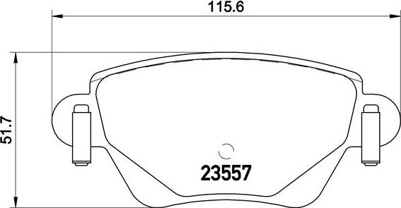 Brembo P 24 059 - Set placute frana,frana disc aaoparts.ro