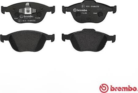 Brembo P 24 058 - Set placute frana,frana disc aaoparts.ro