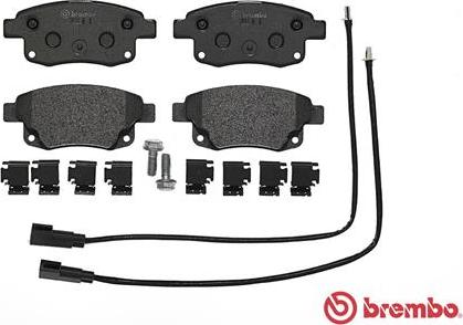 Brembo P 24 066 - Set placute frana,frana disc aaoparts.ro