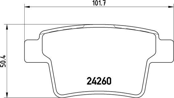 Brembo P 24 063 - Set placute frana,frana disc aaoparts.ro