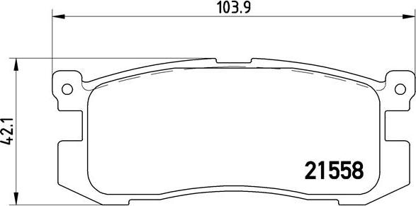 Brembo P 24 025 - Set placute frana,frana disc aaoparts.ro