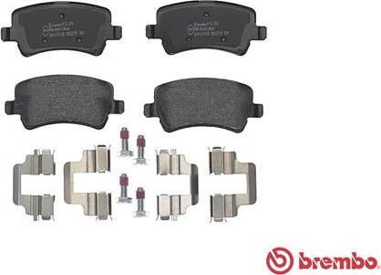 Brembo P 24 078 - Set placute frana,frana disc aaoparts.ro