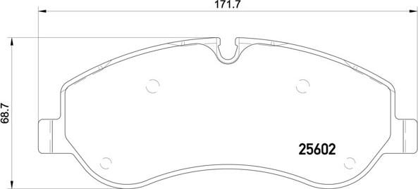 Brembo P 24 152 - Set placute frana,frana disc aaoparts.ro