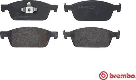 Brembo P 24 157 - Set placute frana,frana disc aaoparts.ro