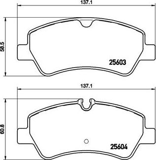 Brembo P 24 160 - Set placute frana,frana disc aaoparts.ro