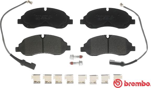 Brembo P 24 171 - Set placute frana,frana disc aaoparts.ro