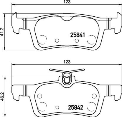 Brembo P 24 204 - Set placute frana,frana disc aaoparts.ro