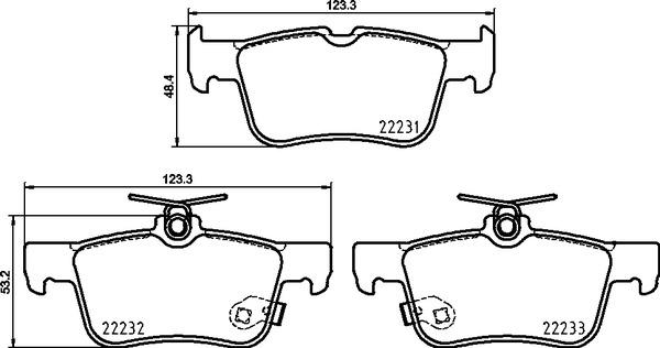 Brembo P 24 217 - Set placute frana,frana disc aaoparts.ro