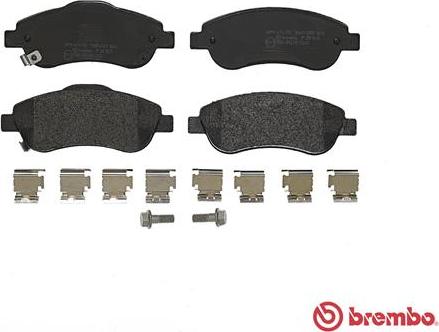 Brembo P 28 045 - Set placute frana,frana disc aaoparts.ro