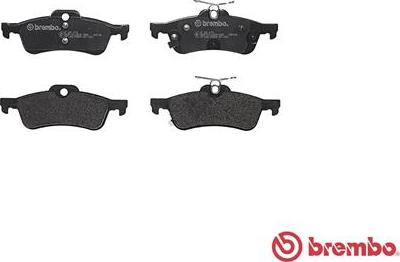 Brembo P 28 070 - Set placute frana,frana disc aaoparts.ro