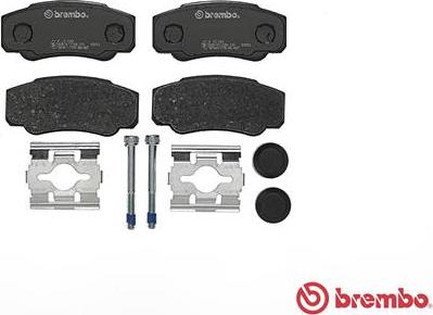 Brembo P 23 093 - Set placute frana,frana disc aaoparts.ro