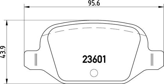 Brembo P 23 064 - Set placute frana,frana disc aaoparts.ro