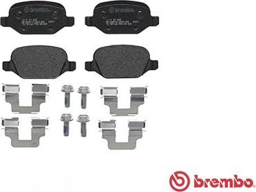 Brembo P 23 065 - Set placute frana,frana disc aaoparts.ro