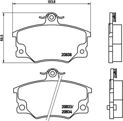 Brembo P 23 017 - Set placute frana,frana disc aaoparts.ro