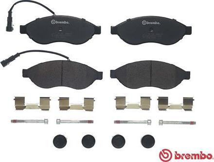 Brembo P 23 144 - Set placute frana,frana disc aaoparts.ro