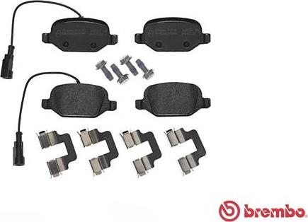 Brembo P 23 131 - Set placute frana,frana disc aaoparts.ro