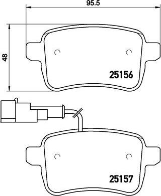 Brembo P 23 133 - Set placute frana,frana disc aaoparts.ro