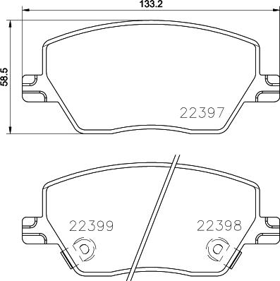 Brembo P 23 170 - Set placute frana,frana disc aaoparts.ro