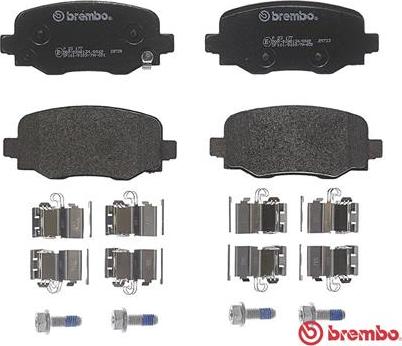 Brembo P 23 177 - Set placute frana,frana disc aaoparts.ro