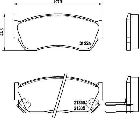 Brembo P 79 005 - Set placute frana,frana disc aaoparts.ro