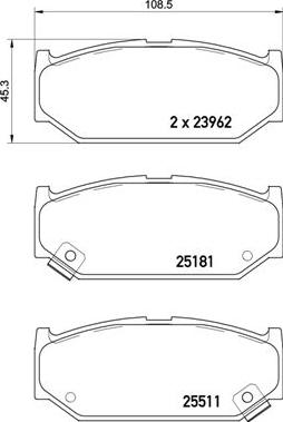 Brembo P 79 031 - Set placute frana,frana disc aaoparts.ro