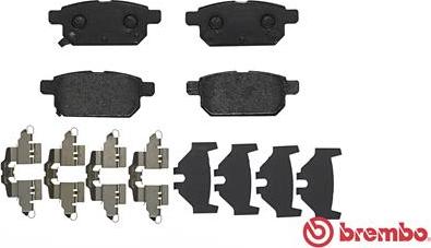 Brembo P 79 029 - Set placute frana,frana disc aaoparts.ro